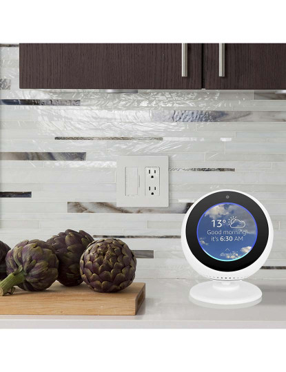 imagem de Suporte Giratório p/ Amazon Echo Spot Branco2