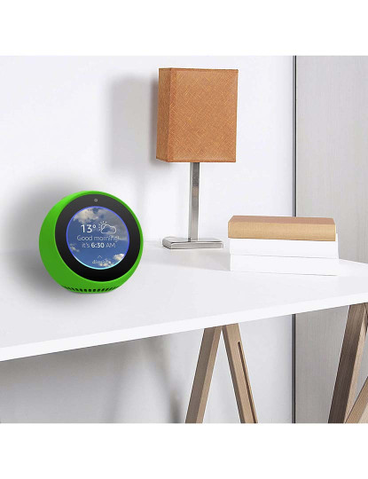 imagem de Capa de Silicone para Amazon Echo Spot Verde2