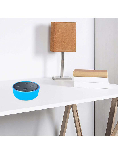 imagem de Capa de Silicone para Amazon Echo Dot (Gen 2) Azul2