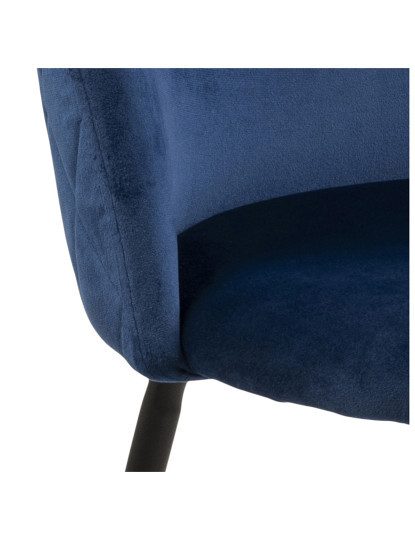 imagem de Cadeira de Jantar Louise Azul Escuro4