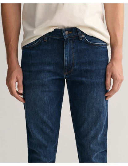 imagem de Jeans Denim Homem Azul3