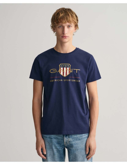 imagem de T-Shirt Homem Azul1