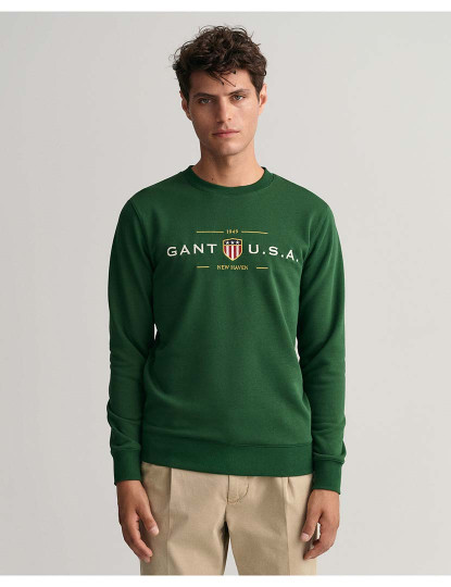 imagem de Sweatshirt Homem Verde1