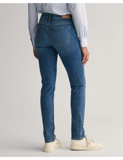 imagem de Jeans Denim Senhora Azul2