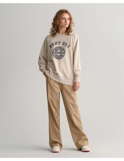 imagem de Sweatshirt Senhora Beige4