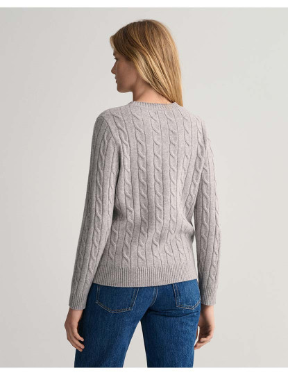 imagem de Pullover Senhora Cinza3