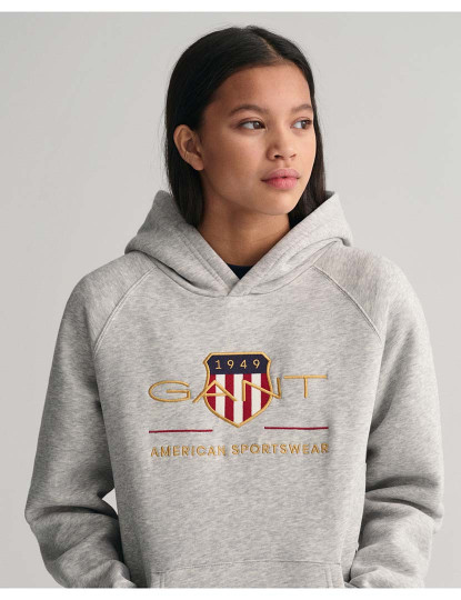 imagem de Sweatshirt Criança Cinza3