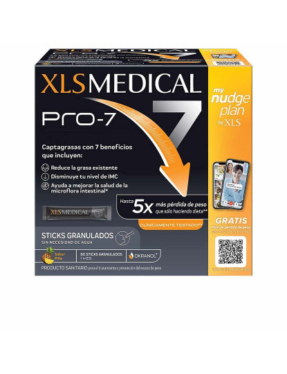 imagem de Complemento Alimentar XLS Medical Pro-7 90 Unidades Abacaxi1
