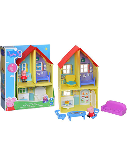 imagem de Peppa Pig Casa Familiar Da Peppa F21675L01