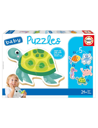 imagem de BABY PUZZLES ANIMAIS AQUÁTICOS 199511