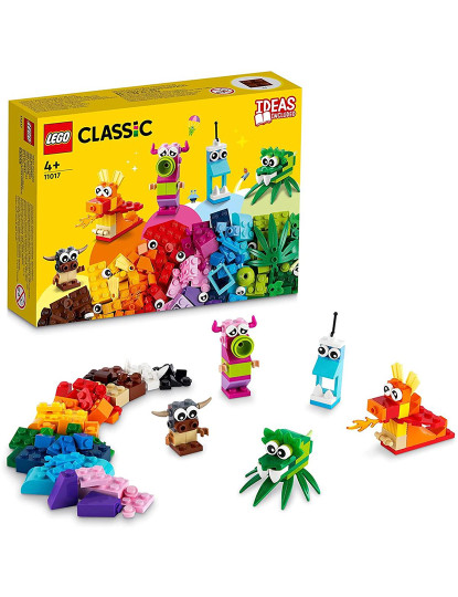 imagem de LEGO CLASSIC MONSTROS CRIATIVOS 110171