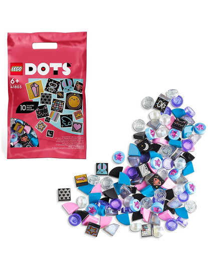 imagem de LEGO DOTS SERIE 8 GLITTER E BRILHO 418031