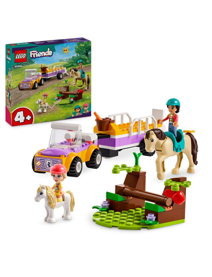 imagem de LEGO FRIENDS ATRELADO COM CAVALO E PÓNEI 426341