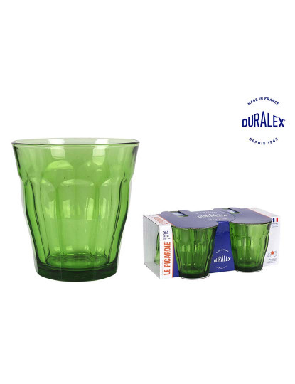 imagem de Conjunto de Copos Duralex Picardie Verde 310 ml (4 Unidades)2