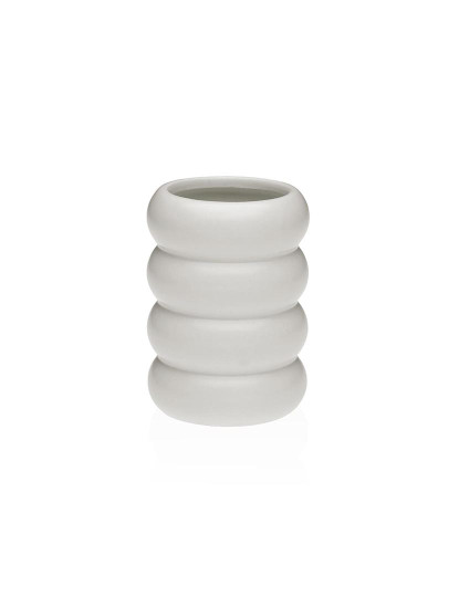 imagem de Copo escova de Dentes Versa Branco Cerâmica1