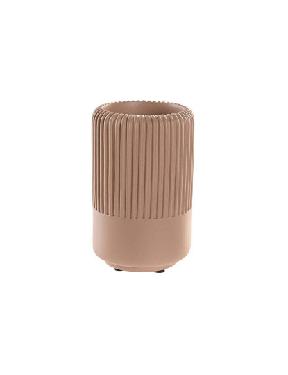 imagem de Copo escova dentes DKD Home Decor 7 x 7 x 11 cm Cimento Terracota1