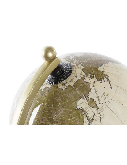 imagem de Globo Terraqueo Laton Dourado 4