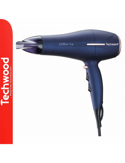 imagem de Secador De Cabelo 2200W Azul Techwood                       1