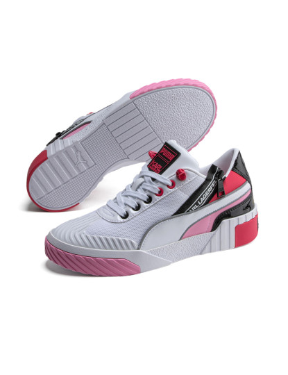 Ténis Buty Puma Cali Karl Lagerfeld Branco, Rosa e Preto ...