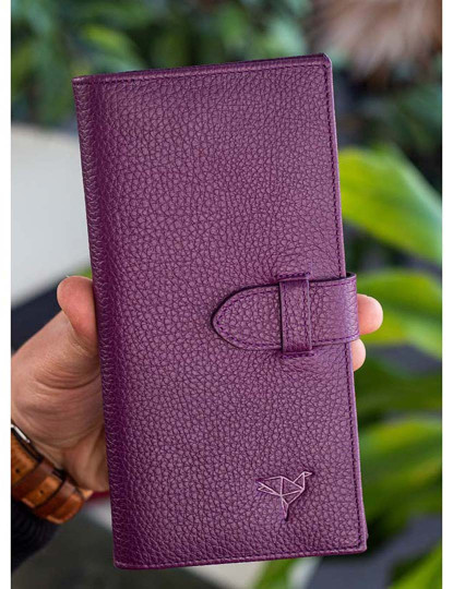 imagem de Carteira Unisexo Roxo1