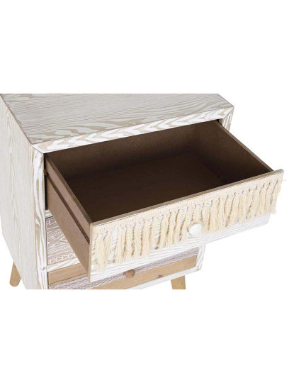 imagem de Mesa De Cabeceira Abeto Algodão Branco 5