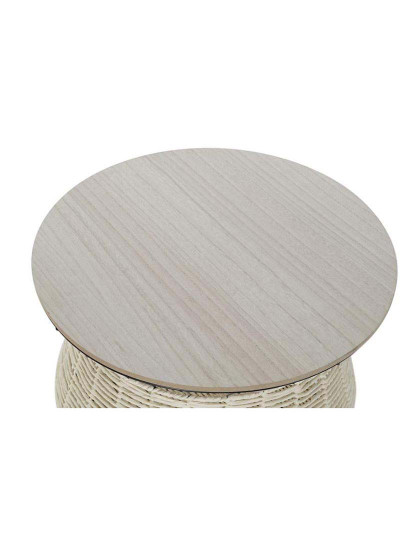 imagem de Mesa Café Mdf Ferro Preto 2
