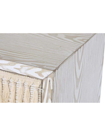 imagem de Mesa De Cabeceira Abeto Algodão Branco 3