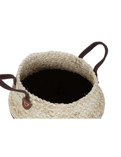 imagem de Conjunto 3 Cestas Fibra Poliéster Natural 2