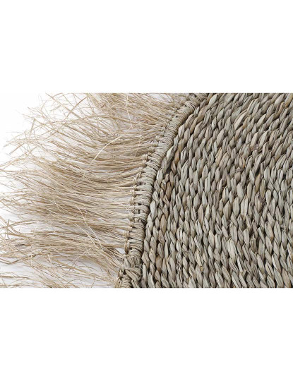 imagem de Tapete Fibra Juta Flecos Natural 2