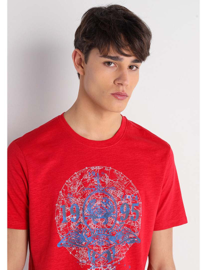 imagem de T-Shirt Homem Vermelho3
