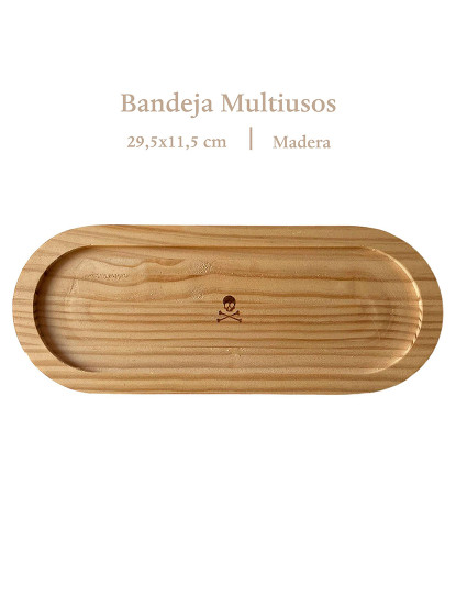 imagem de Bandeja multiuso madeira 29,5x11,5 cm2