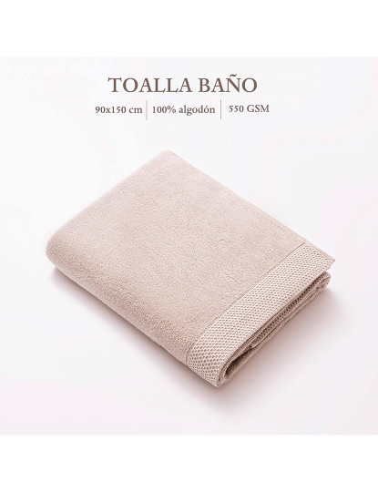 imagem de Toalha banho Nidus 90x150 cm creme2