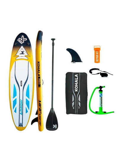 imagem de Prancha De Paddle Surf Insuflável Com Acessórios Arrow 1 Amarelo1