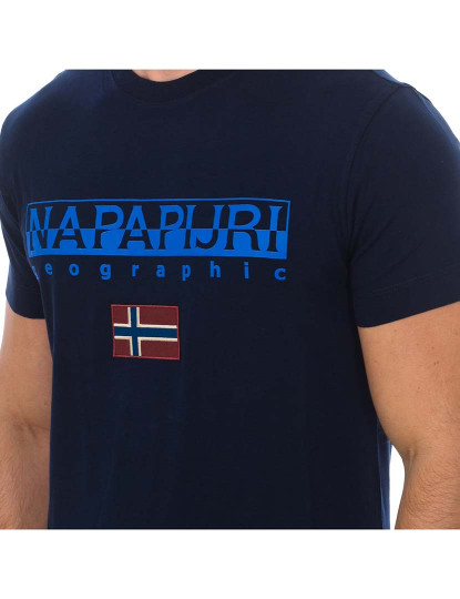 imagem de T-Shirt M. Curta S-Ayas Homem Azul Marinho2