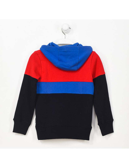 imagem de Hoodie C/ Capuz K Baloy Cb Fzh Menino Vermelho - Azul - Preto3