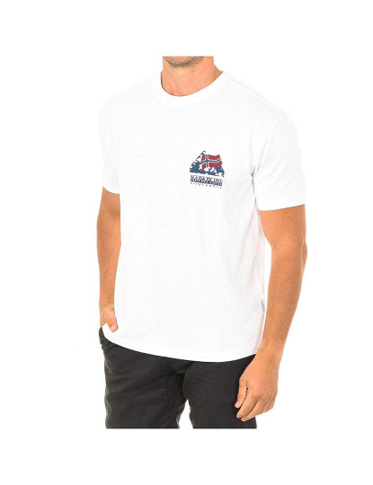 imagem de T-Shirt M. Curta Homem Branco1