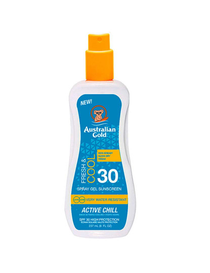 imagem de Australian Gold Spray Gel Active Sunscre 1