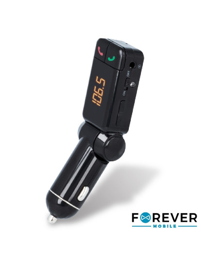 imagem de Transmissor FM Bluetooth V3.0 2USB  F. Isqueiro FOREVER     1