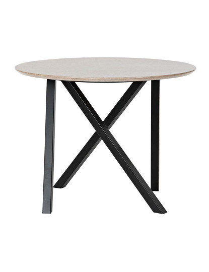 imagem de Mesa Apoio Metal Madeira 1