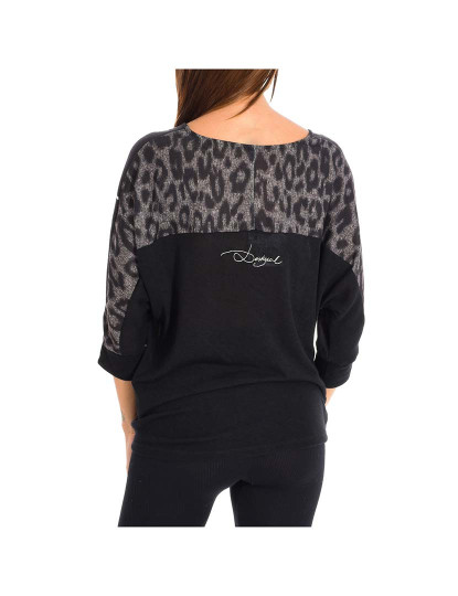 imagem de Blusa Senhora Preto e Castanho3