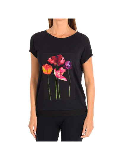 imagem de T-Shirt Senhora Preto1