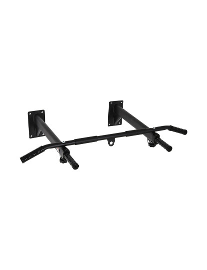 imagem de HOMCOM Barra de Elevações para Parede Treinamento Muscular Pull Up para Casa Carga Máxima 150kg 93,5x65x17 cm Preto1