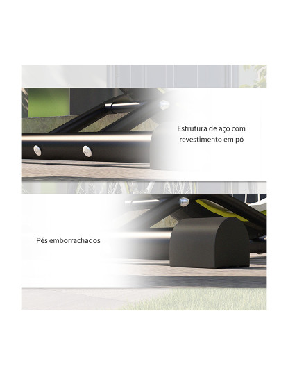 imagem de SPORTNOW Suporte para bicicletas de piso, estacionamento vertical e horizontal para bicicletas com ganchos ajustáveis ??para bicicletas de 6 a 28 polegadas e 700 C preto7