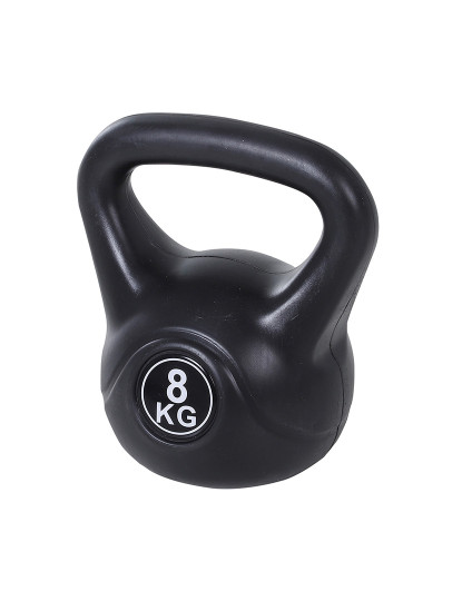 imagem de HOMCOM Peso Russo de 8 kg Kettlebell Preenchido de Areia com Punho Largo e Antiderrapante para Exercícios e Treinos em Casa e Ginásio 22x17x24 cm Preto1