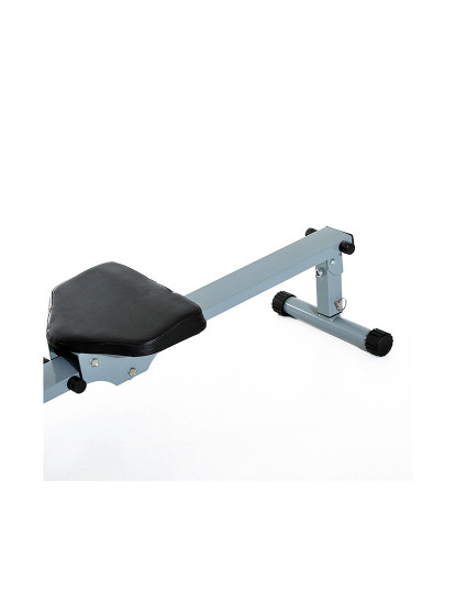 imagem de HOMCOM Máquina de Remo com Ecrã LCD para Academia Exercícios de Musculação ou Resistência Carga Máxima 100kg 130x47,5x67cm Cinza5