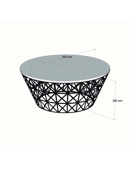 imagem de Mesa Apoio Stil Preto4