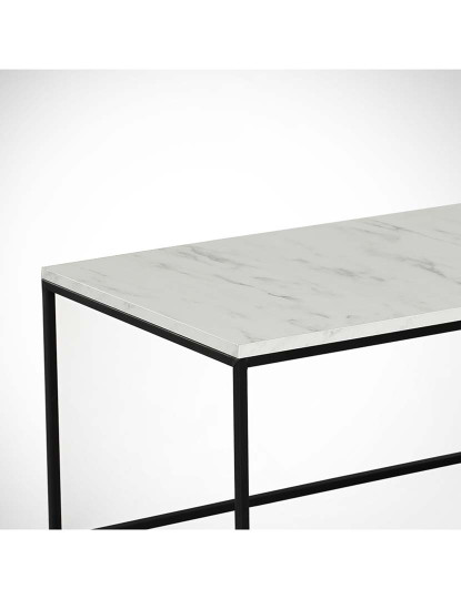 imagem de Mesa de centro Cosco Marmo Branco e Preto6