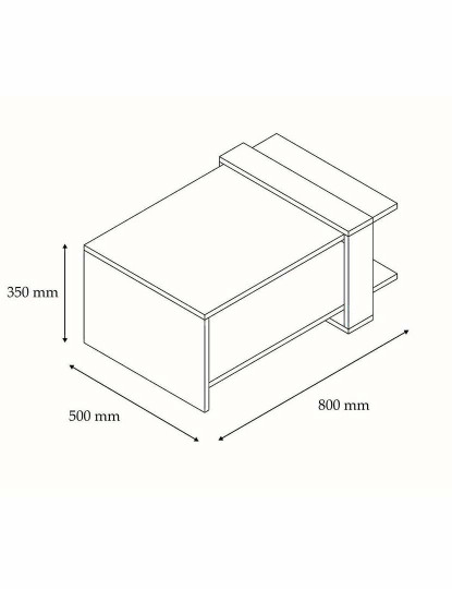 imagem de Mesa de Apoio Ova Antracite Atlantic4