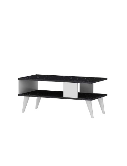 imagem de Mesa Apoio Ayca Preto, Branco4