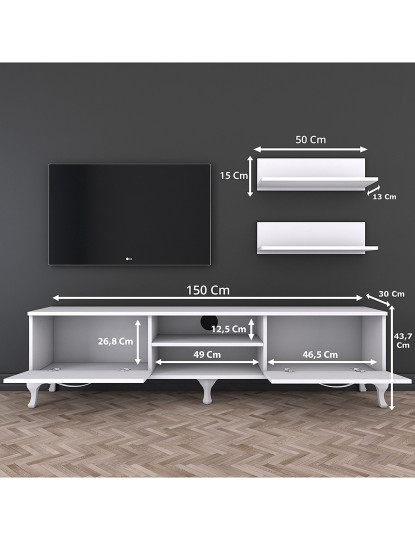 imagem de Móvel TV Unit Branco6